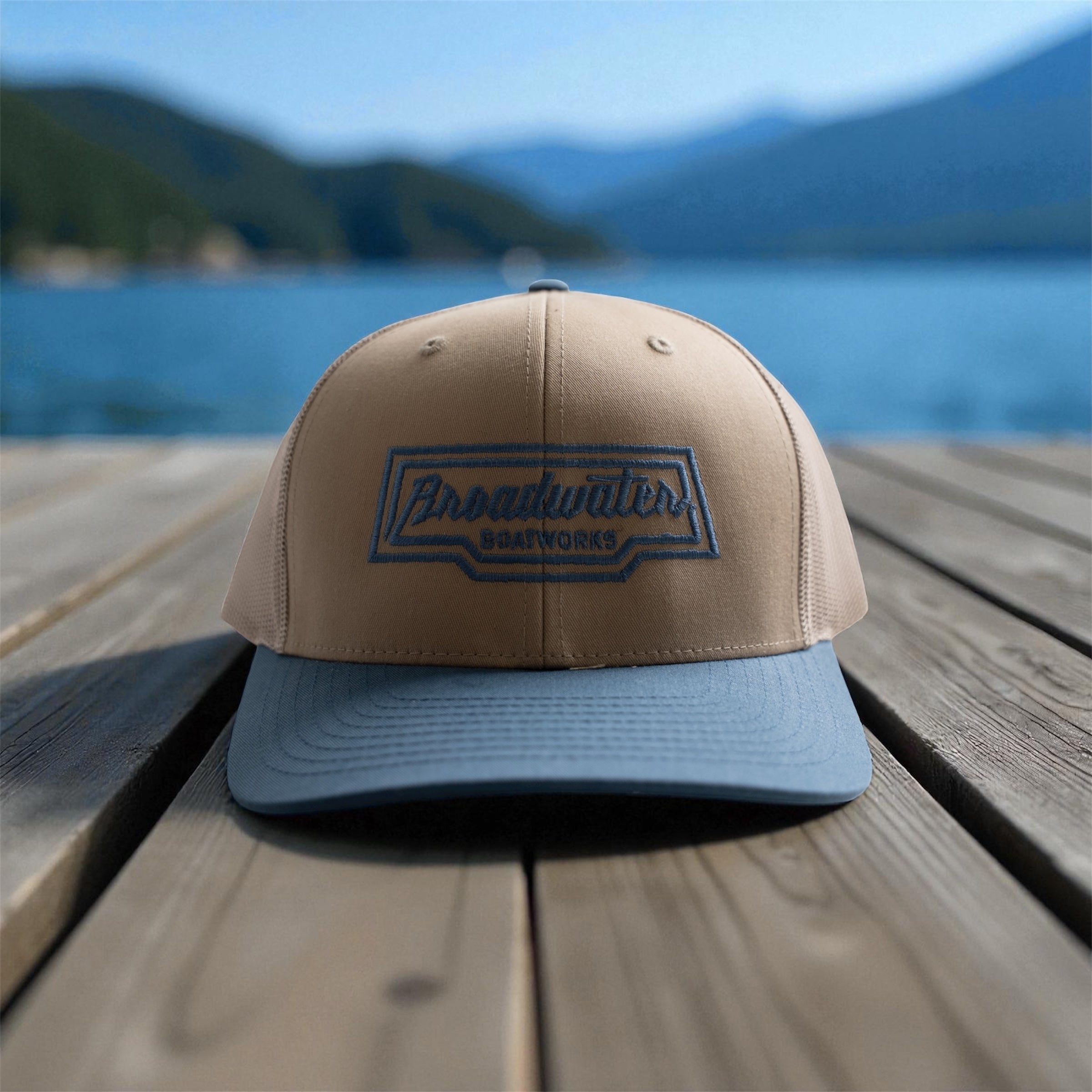 Columbia Blue/Tan