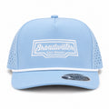 Light blue with white